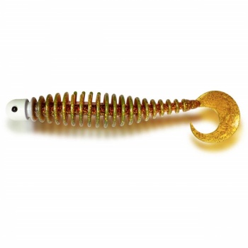 WORM BLACK CAT CURLY 24G 17CM MOTOR OIL