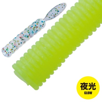 WORM MAJOR CRAFT AJI-DO CANDOLL 5cm #003 Glow Chart