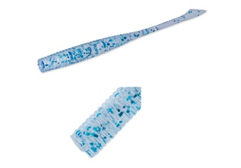 WORM MAJOR CRAFT AJI-DO ZANBY 6.3cm #001 Iwashi Dot Glow