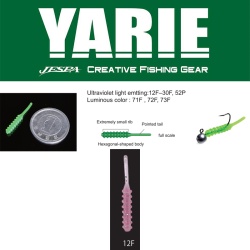 WORM YARIE JESPA AMIBAITS 691 0.9 2.3CM 12F CLEAR PINK 14BUC/PLIC