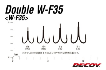 ANCORE DUBLE DECOY W-F35 NR.6 6BUC/PLIC - Img 3