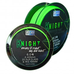 ASSO KNIGHT 1200M 0.260MM 4.5KG FLUORESCENT CHARTREUSE