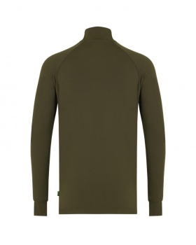 BLUZA KORDA MOCK NECK THERMAL LS SHIRT DARK OLIVE, MAR.M - Img 2