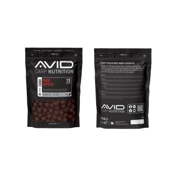 BOILIES AVID CARP RED SPICE 15MM 1KG - Img 7
