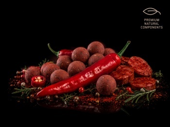 BOILIES DELPHIN BREAX / HOTHELL ROBIN RED-CHILLI-FRANKFURTER / 24MM / 300G - Img 4