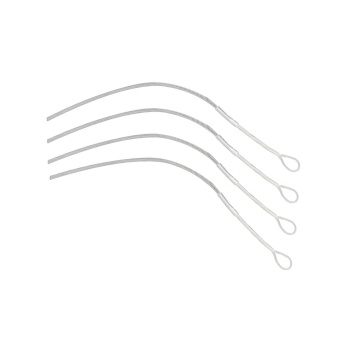 BUCLE FIR TEXTIL GREYS x4 BRAIDED LOOPS FOR #4-8 FLYLINE