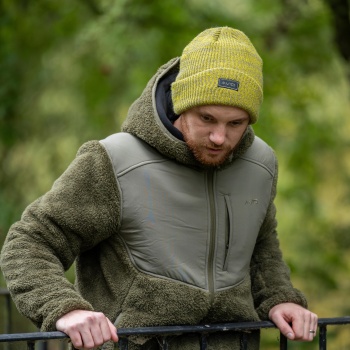 CACIULA AVID CARP MARL KNIT BEANIE YELLOW - Img 5