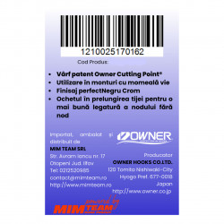CARLIG OWNER 11493 AKI HOOK NO: 7/0 BUC/PAC 6
