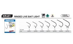 CARLIGE DECOY KR-21 ROUND LIVE BAIT LIGHT NR.4 12BUC/PLIC