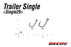 CARLIGE DECOY TRAILER SINGLE 29 NR.2 8BUC/PLIC