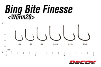 CARLIGE DECOY WORM 20 BIG BAIT FINESSE NR.4 9BUC/PLIC - Img 4