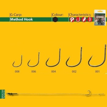 CARLIGE GAMAKATSU FORJATE G-CARP METHOD HOOK NR.4 10BUC/PL