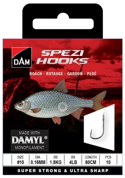 CARLIGE LEGATE DAM SPEZI ROACH NR.16 0.12MM 1.2KG 60CM 10PCS