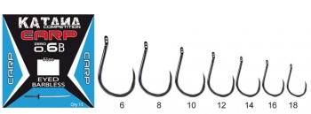 CARLIGE MAVER KATANA SERIA CRAP 0.6B NR 16 FARA BARBETA
