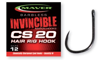 CARLIGE MAVER SERIA INVINCIBLE CS20 HAIR RIG NR 18 F/BARBETA