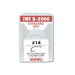 CARLIGE MUSCA VARIVAS FLY IWI S-2000 2X FINE NR 10 MICRO BARB