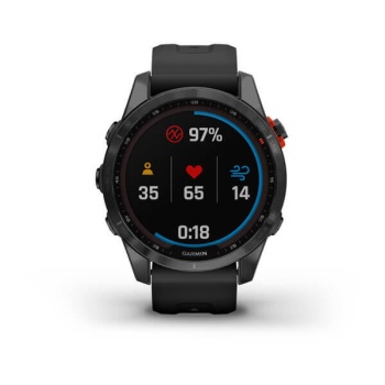 CEAS GARMIN FENIX 7S SOLAR SLATE GRAY / BLACK 42MM - Img 5