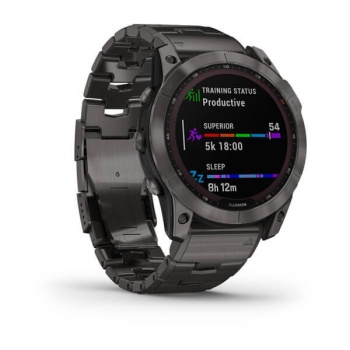 CEAS GARMIN FENIX 7X SAPPHIRE SOLAR CARB.GRAY TI / BLAKE 51MM - Img 3
