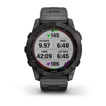 CEAS GARMIN FENIX 7X SAPPHIRE SOLAR CARB.GRAY TI / BLAKE 51MM - Img 9