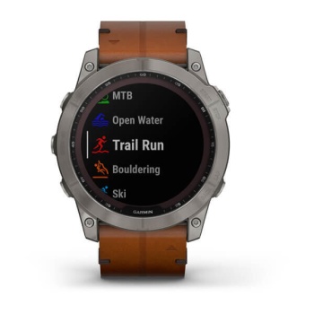 CEAS GARMIN FENIX 7X SAPPHIRE SOLAR TITAN / PIELE 51MM - Img 7