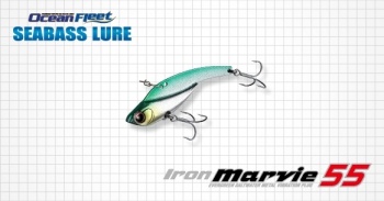 CICADA EVERGREEN IRON MARVIE 55 5.5CM 13.5GR 870 SILVER POWDER BK HEAD CHART TAIL - Img 2