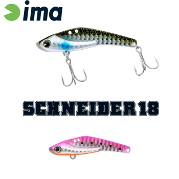 CICADA IMA SCHNEIDER 18 68MM 18GR 013 PINK BACK ORANGE BELLY