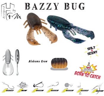 CREATURA HERAKLES BAZZY BUG 3.2 8cm Alabama Craw