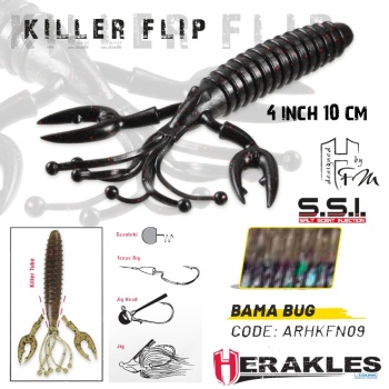 CREATURA HERAKLES KILLER FLIP 4 10cm BAMA BUG