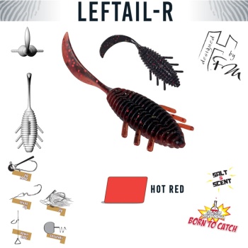 CREATURA HERAKLES LEFTAIL-R 1.8 4.5cm Hot Red