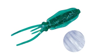 CREATURA MAJOR CRAFT PARAWORM FALL IKA 3.8cm #041 Keimura Clear
