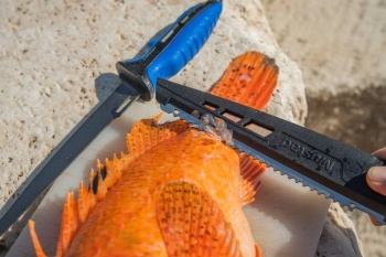 CUTIT MUSTAD FILETAT LAMA TEFLONATA 23CM BLUE+TEACA - Img 10