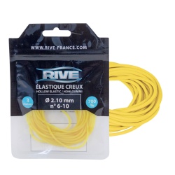 ELASTIC RIVE CREUX - 2.10MM X 3M GALBEN