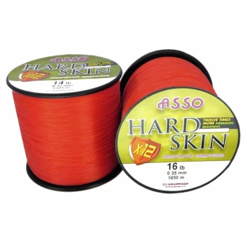FIR ASSO HARD SKIN SOLID RED 0.22MM 2400M