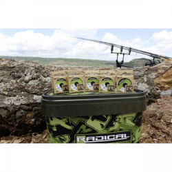 FIR CU CAMASA RADICAL WARYCARP LINK COATED 0.35MM/35LB 20M CAMOU OLIVE