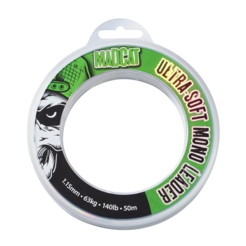 FIR INAINTAS MADCAT ULTRA-SOFT MONO LEADER 1.15MM 50M 63.5KG