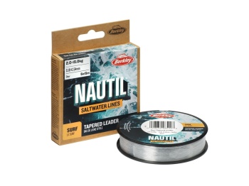 FIR MONOFILAMENT BERKLEY NAUTIL SURF MONOFILAMENT TAPERED NAUTIL SURF TAPERED LINES 200M, 0,18 - 0,54MM, 2KG CLEAR - Img 2