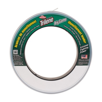 FIR MONOFILAMENT BERKLEY TRILENE MONO LEADERS 50M/55YD, 0,88MM, 36,2KG/80LB CLEAR