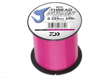 FIR MONOFILAMENT DAIWA J-THREADS 0.37MM/10,10KG/600M PINK
