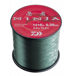 FIR MONOFILAMENT DAIWA NINJA X MONO 033MM/7,5KG/1060M VERDE