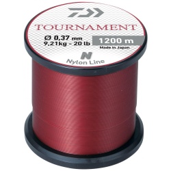 FIR MONOFILAMENT DAIWA TOURNAMENT RED 0.26MM/5,00KG/1200M