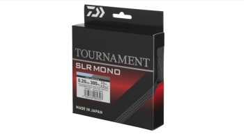 FIR MONOFILAMENT DAIWA TOURNAMENT SLR MONO 0.23MM/4,5KG/300M GREY - Img 2