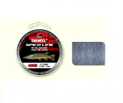 FIR MONOFILAMENT DAMYL SPEZI LINE PIKE SPIN LIGHT GREY 030MM / 7.7KG / 400M