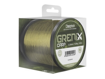 FIR MONOFILAMENT DELPHIN GRENIX CARP / VERDE 0.331MM 7.39KG 500M