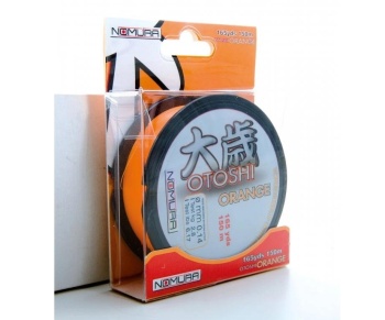 FIR MONOFILAMENT NOMURA OTOSHI FLUO ORANGE 016MM / 3.6KG / 150M