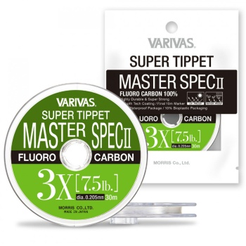 FIR MONOFILAMENT VARIVAS SUPER TIPPET MASTER SPEC LL FLUORO 1X 30M 0.260MM 11.7LB