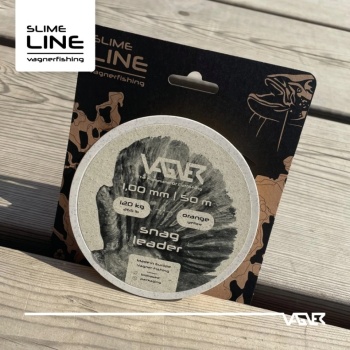 FIR SNAG LEADER VAGNER 1.00MM 120KG ORANGE-YELLOW 50M - Img 2