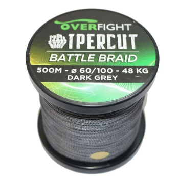 FIR TEXTIL 4X OVERFIGHT IPERCUT BATTLE 500M GRI 0.50MM