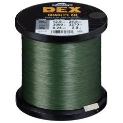 FIR TEXTIL BERKLEY DEX BRAID X8 PE GREEN 0.04MM 4.1KG 3000M