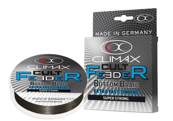 FIR TEXTIL CLIMAX CULT FEEDER BOTTOM BRAID 250m 0.09mm 4.1kg Dark Grey