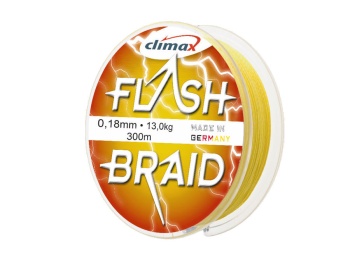 FIR TEXTIL CLIMAX FLASH BRAID FLUO YELLOW 100M 0.35MM 30KG